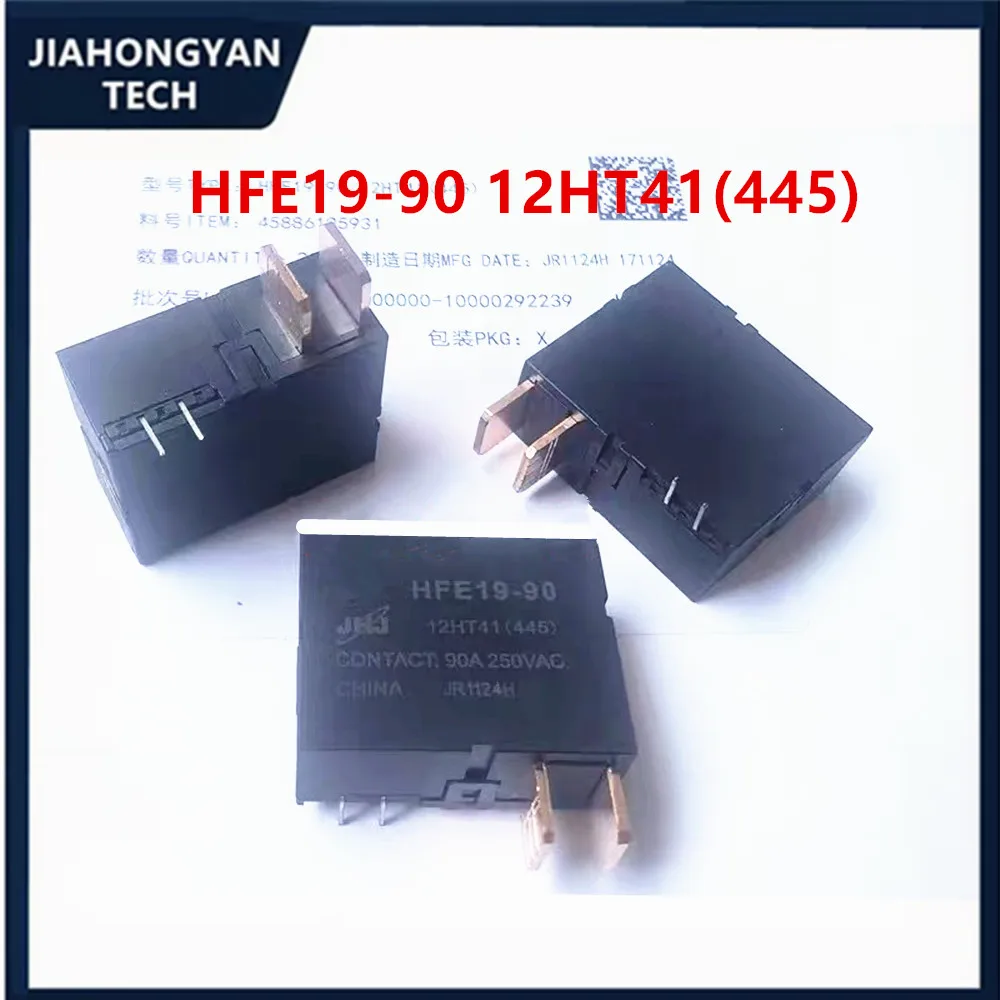 Оригинальное реле HFE19-90 12HT41 (445) 90A