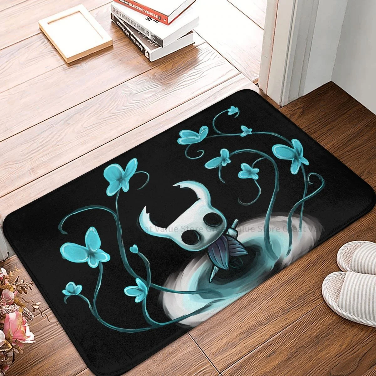 Hollow Knight Game Non-slip Doormat Fashion Bath Bedroom Mat Welcome Carpet Indoor Pattern Decor