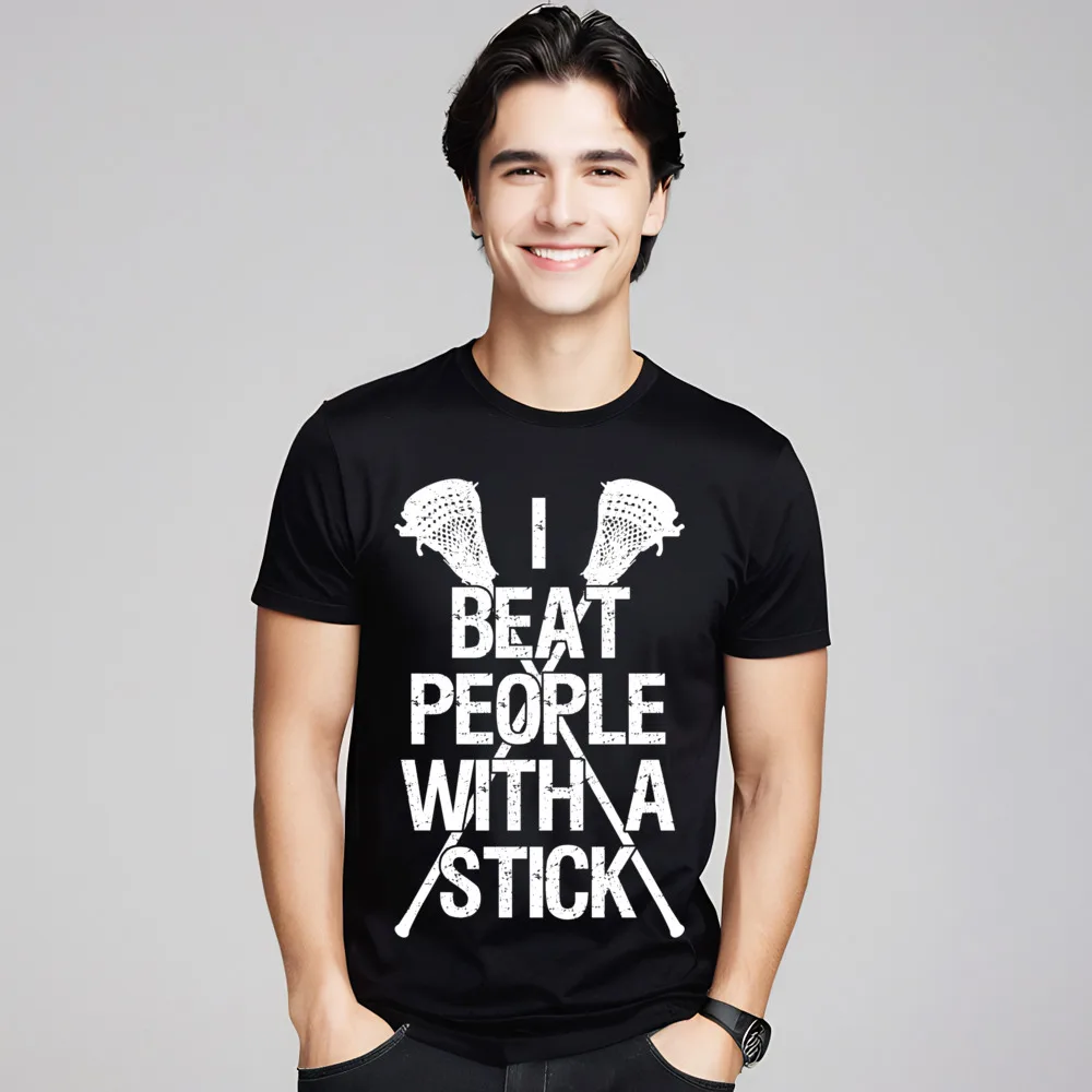 acrosse P ayer I BEAT Crewneck T Shirt Thanksgiving Day Tops Tees Short Sleeve Special 100% Cotton Funny Tops Shirts Normal Mens