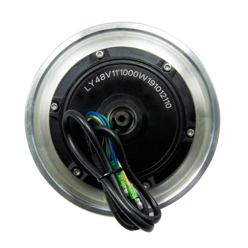 

11-дюймовый 48 В 1000 Вт высокоскоростной бесщеточный безредукторный двигатель-концентратор с высоким крутящим моментом 60-80 км/ч 1400-1800 об/мин 135 мм для преобразования электронного скутера
