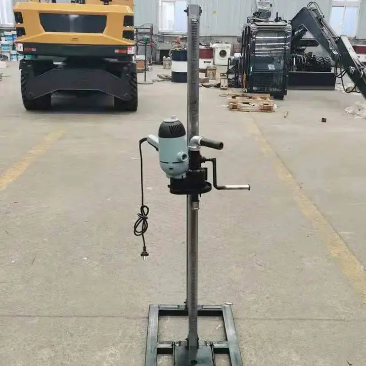

Customized Easy Operate Electric Water Well Drilling Rig 60m Vertical Frame Home Irrigation Rig