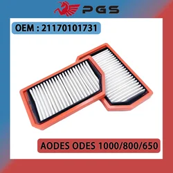 PGS 2PCS Air Filter 21170101731 For ODES 650 800 850 1000 ATV OEM 21170101731