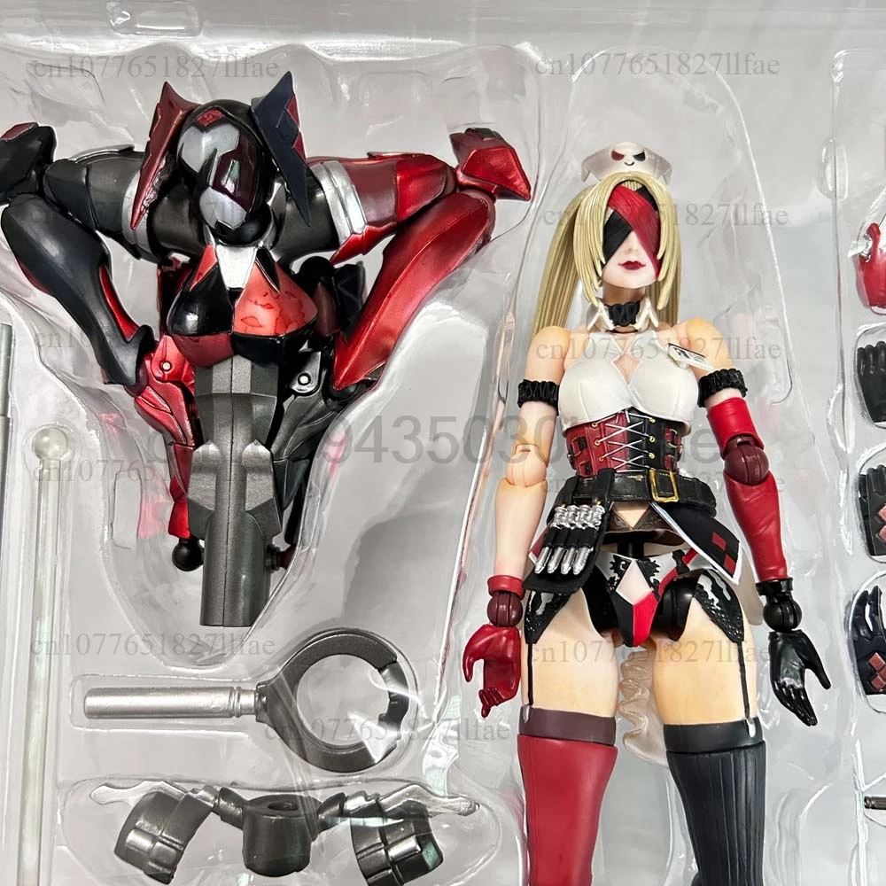 Play Arts KAI Figura Legend Creation NO.4 Harley Quinn Figura sexy 1/6th Scala Action Figure Modello Giocattoli Decorazione della stanza