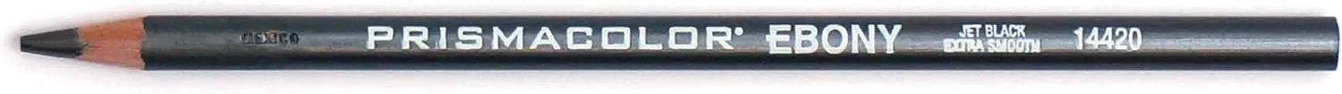 

Premium Ebony Graphite Pencil for Sketching, Drawing & Writing, Smooth & Dark Lines