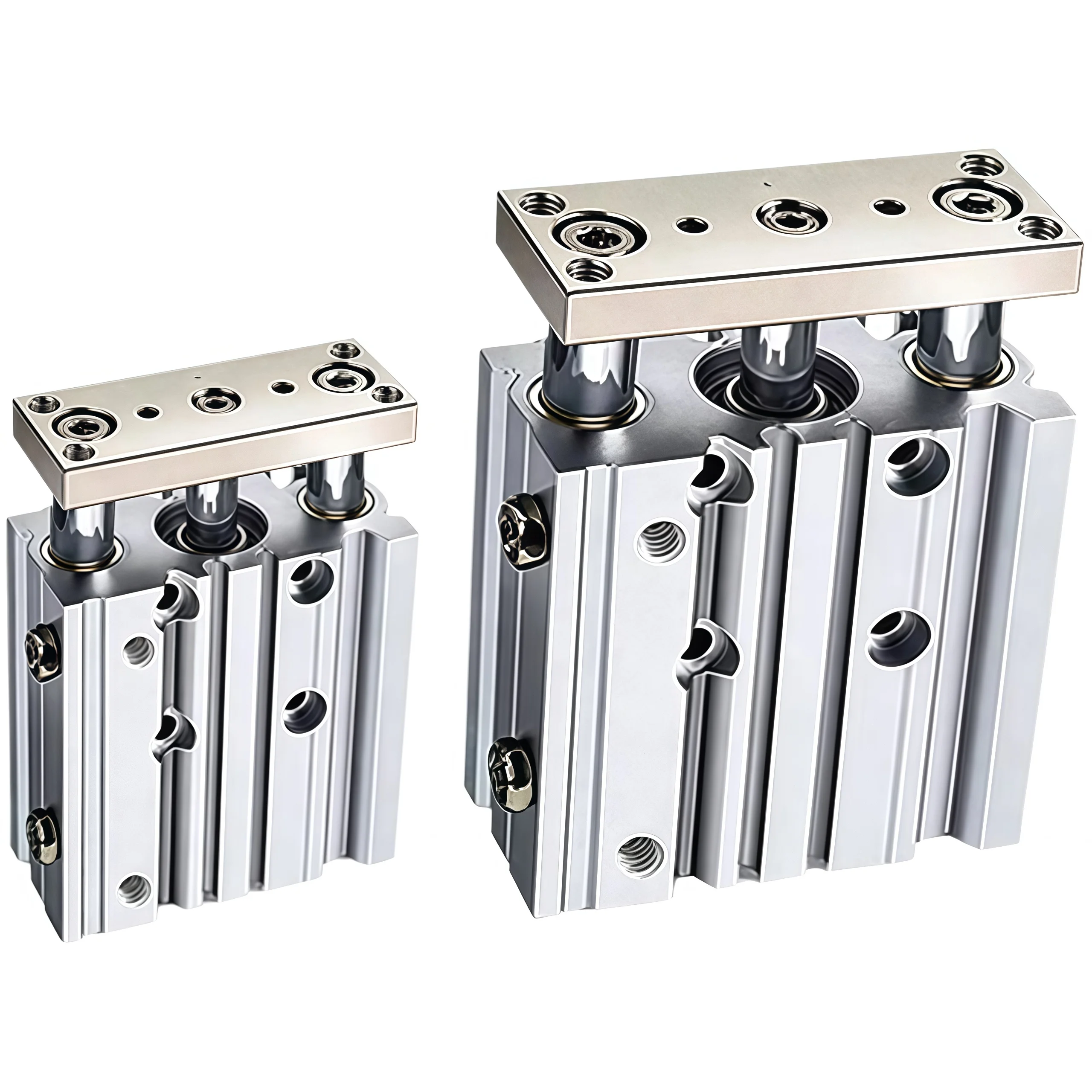 

MGPL Compact Guide Cylinder 12 16 20 25 32 40 50 63MM Bore SMC Type Ball Bushing Pneumatic Double Acting Stroke 10-300mm