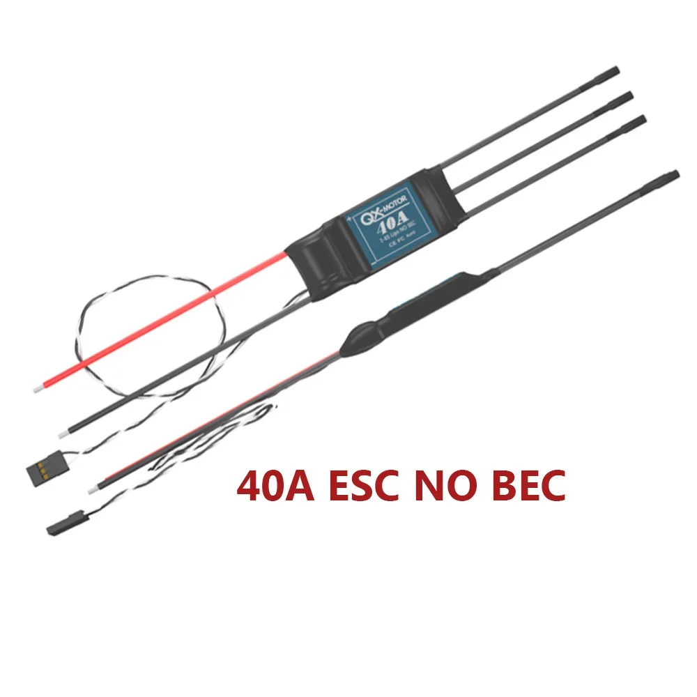 QX-Motor QM6008 (5208) 320KV 370KV محرك بدون فرشاة مع 40A ESC لـ Rc Multicopter Hexacopter Octacopter