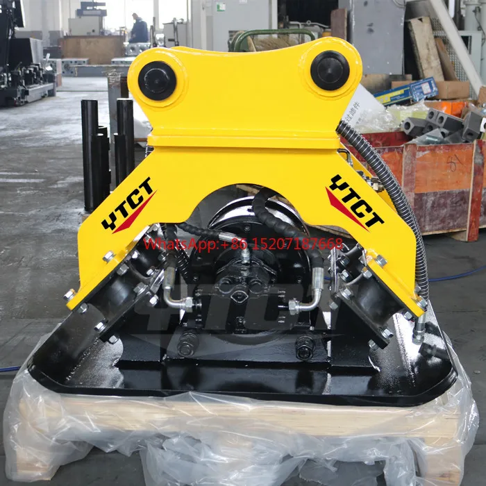 YTCT04 mini excavator compactor hydraulic soil vibrating compactor