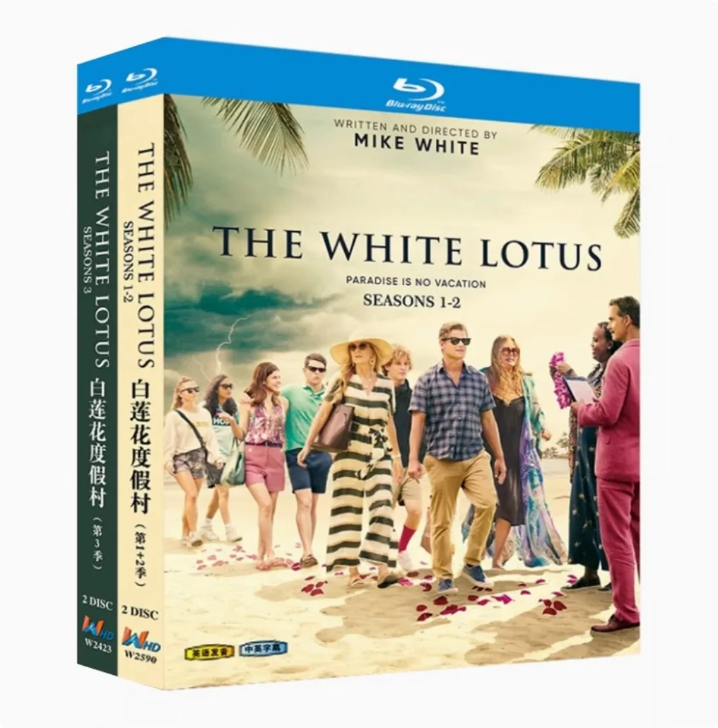 The White Lotus Season 1-3:4-Disc NEW All Region New Box Set English Subtitle
