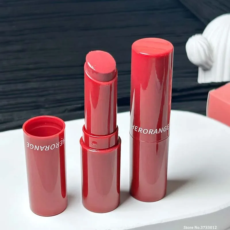 Heallor Jelly Lipstick Moisturizing Mirror Water Light Solid Lip Gloss 8 Colors Crystal Tea Red Brown Lip Glaze Tint Lip Balm Ma