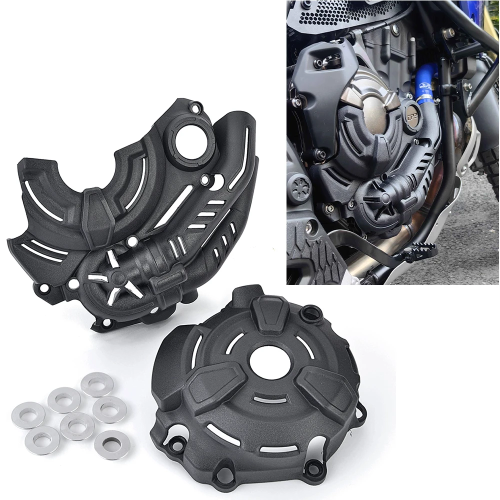 

MT 07 Engine Guard Stator Clutch Pulse Cover Crash Protector For Yamaha XSR700 MT-07 MT07 TENERE 700 Tracer 7 2019-2024