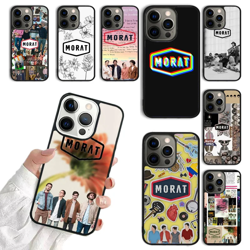 Morat Band Phone Case For iPhone 16 15 14 plus 11 12 13 Pro  XR XS Max coque Cover Shell