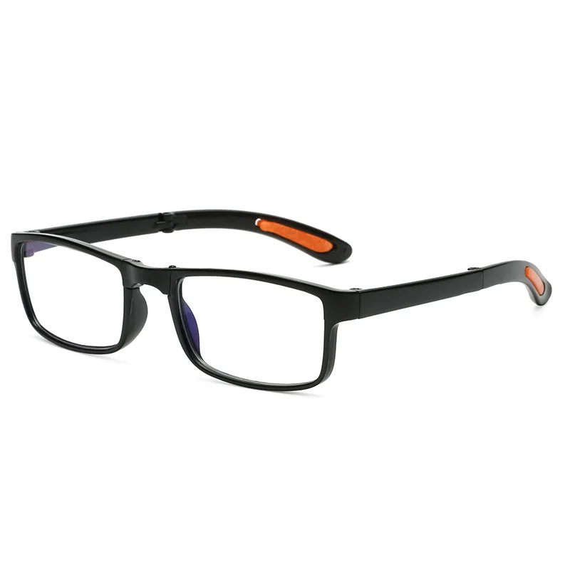 Foldable Reading Glasses With Box Anti-blue Light Women Men Portable Eyewear TR90 Farsight Eyewear Diopters +1.0 +1.5 To +4.0