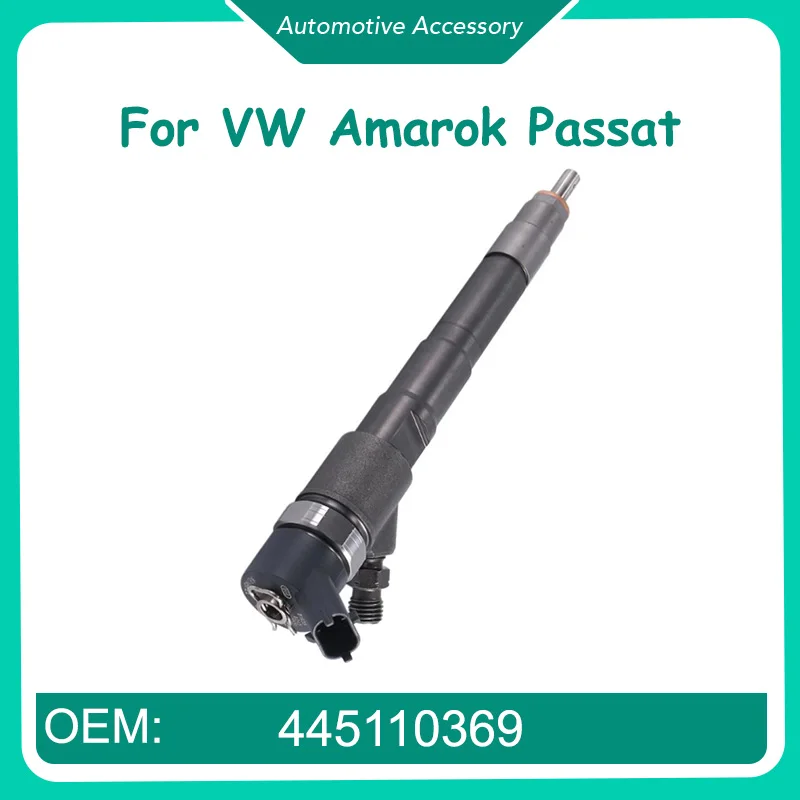 445110369 1Pcs Diesel Fuel Injector for VW Amarok Passat TOURAN Audi A4 A6 Q5 Skoda Seat 2.0TDI