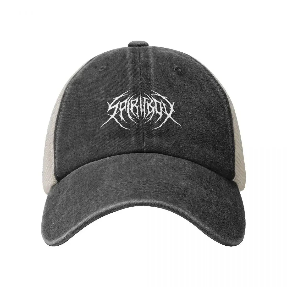 Spiritbox Merch Death Logo Cowboy Mesh Baseball Cap Snapback Cap Beach Bag Men's Luxury Women's