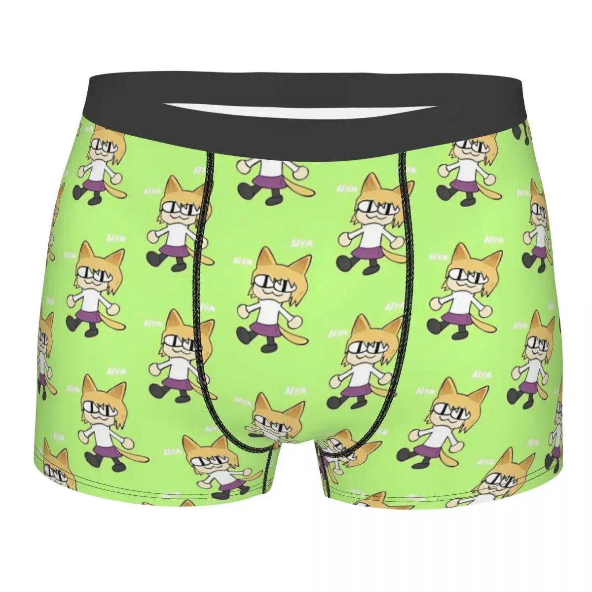 Nya Collect Men Boxer Briefs Underwear Neco Arc Highly Breathable High Quality Sexy Shorts Gift Idea