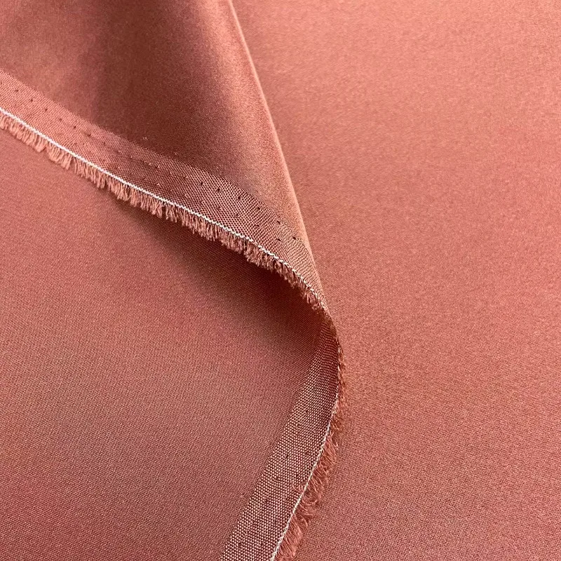 19 Mmi  White Silk Plain Crepe Satin 100% Mulberry Silk Chinese Style Silk High Quality Clothing Fabric Shirt Pants Dress