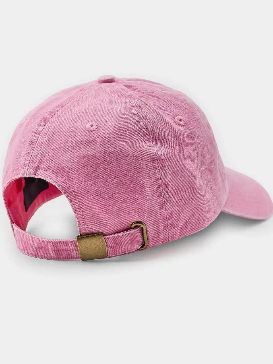 New Summer Women's Cotton Twill Washed Effect Duckbill Cap Adjustable Bendable Brim Spring Summer Fashion Headwear Accessory