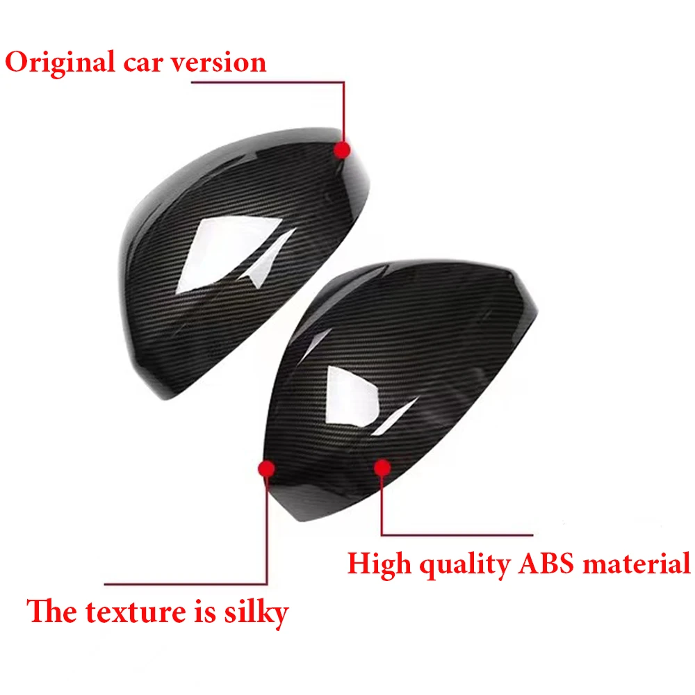 For Land Rover Discovery Sport Range Rover Velar Evoque For Jaguar F-Pace E-PACE Car Rearview Rear View Mirror Cover Caps Trim