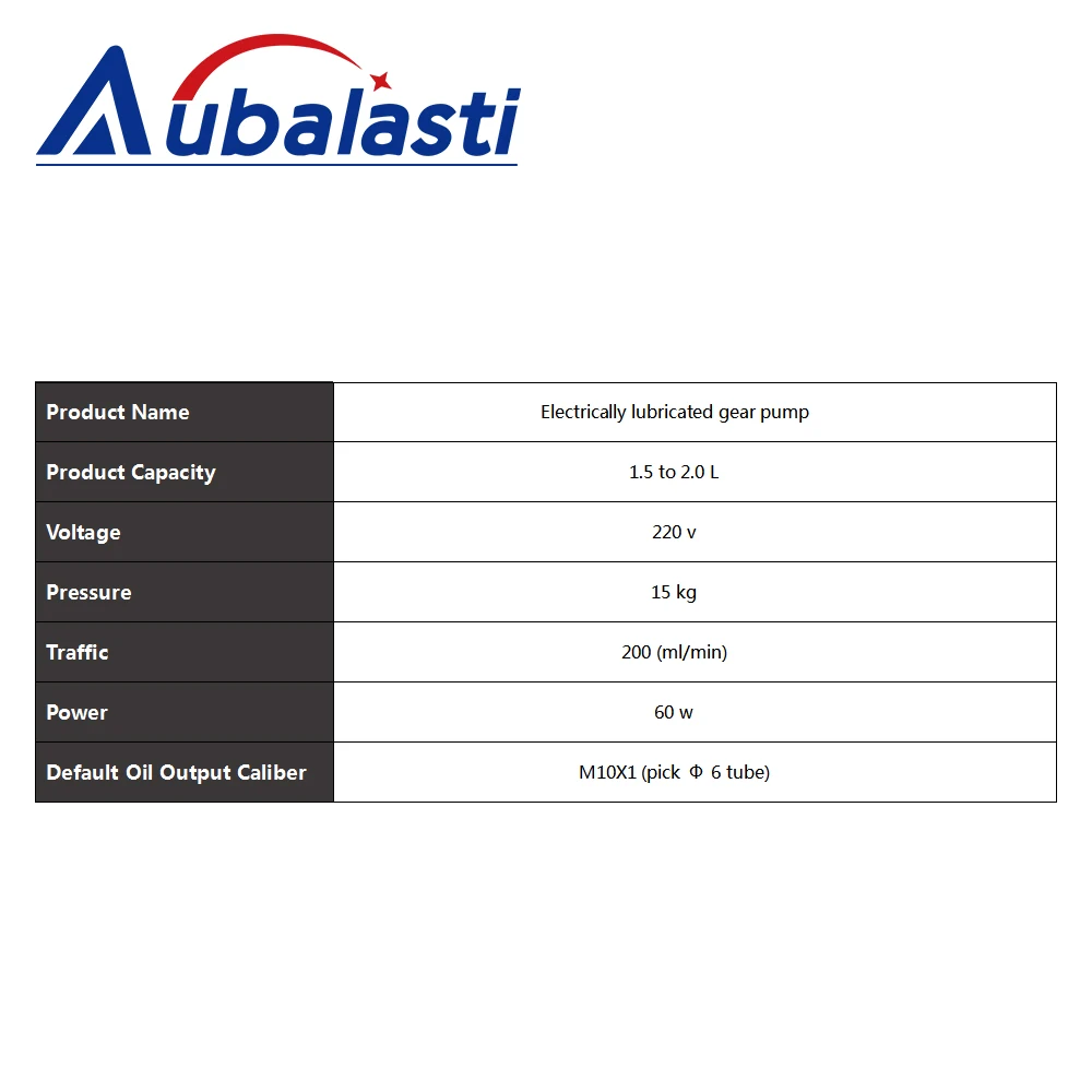Bomba lubrificante Aubalasti 2L / 3L Bomba de óleo lubrificante automática 220V CNC eletromagnética para roteador CNC