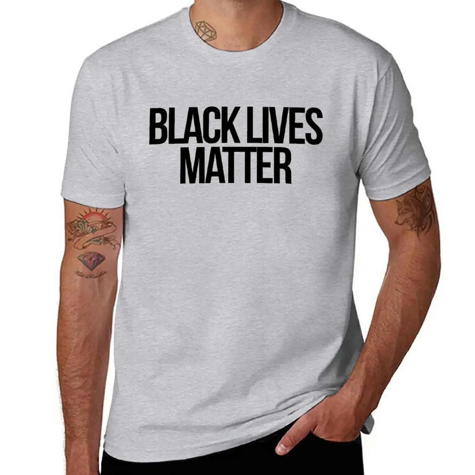 

Black Lives Matter T-Shirt plus sizes tops vintage mens clothes