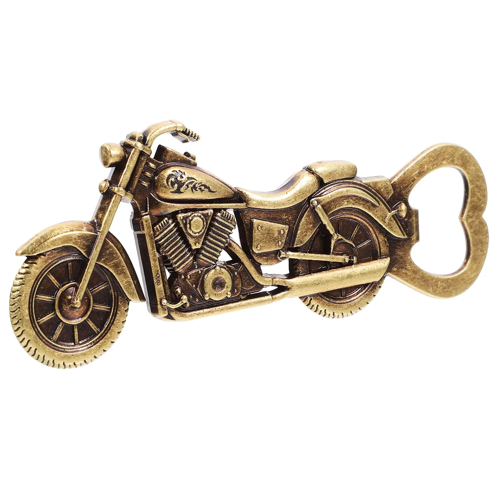 

Motorcycle Bottle Opener Gadgets Decor Bulk Unique Beer Zinc Alloy Metal Openers Cap