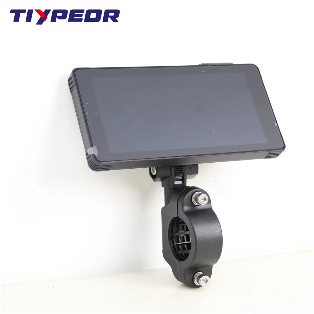 Tiypeor-オートバイ用のワイヤレスCarplayプレーヤー,Androidカープレーヤー,DVRループレコード,IPSタッチスクリーンモニター,Bluetooth,wifi接続,tpms