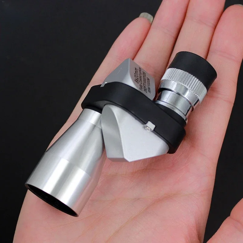 8x20 HD Night Vision Mini Pocket Zoom Monocular Outdoor Portable Telescope for Hunting Camping Mountaineering Hike Birdwatching