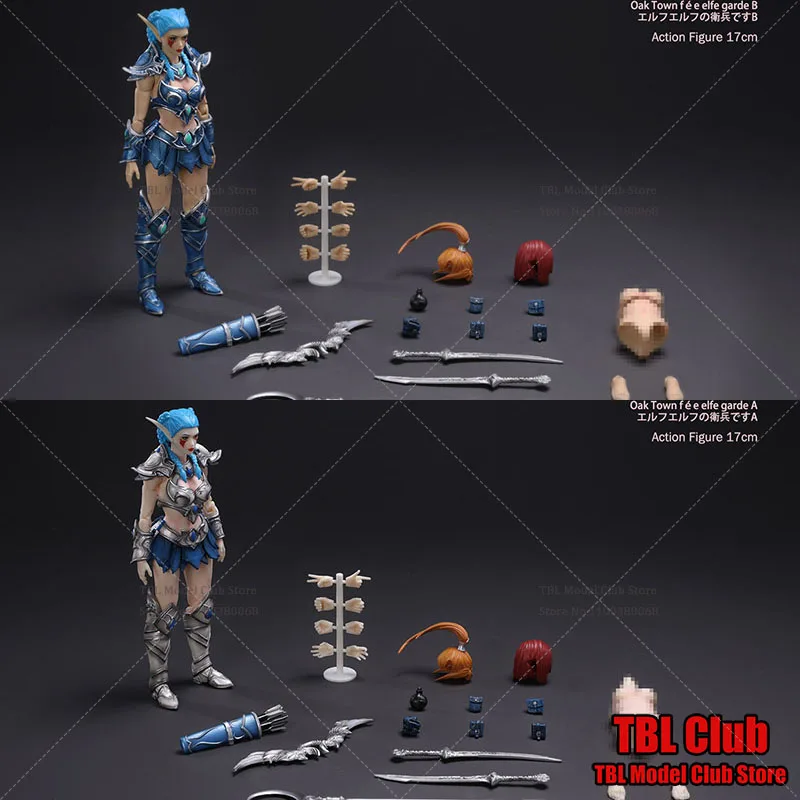 1/12 Scale Collectible Oak Town Fairy Elf Guard Lazy Monster Studio2024 6Inch Pale/Suntan Skin Female Action Figure Full Set Mod