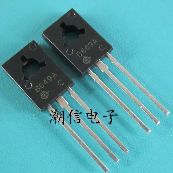 100PCS/LOT NEW ORIGINAL B649A 2SB649A D669A 2SD669A TO-126