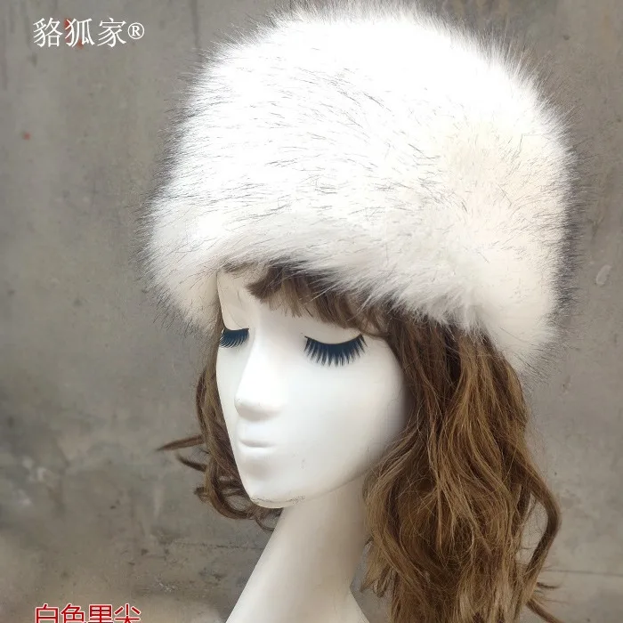 Vossenbont Vrouwelijke Winter Volledig Bont Lei Feng Hoed Gehoorbescherming Verdikte Warme Muts Outdoor Skiën Hoed Natuurlijk Echt Vossenbont Wh20