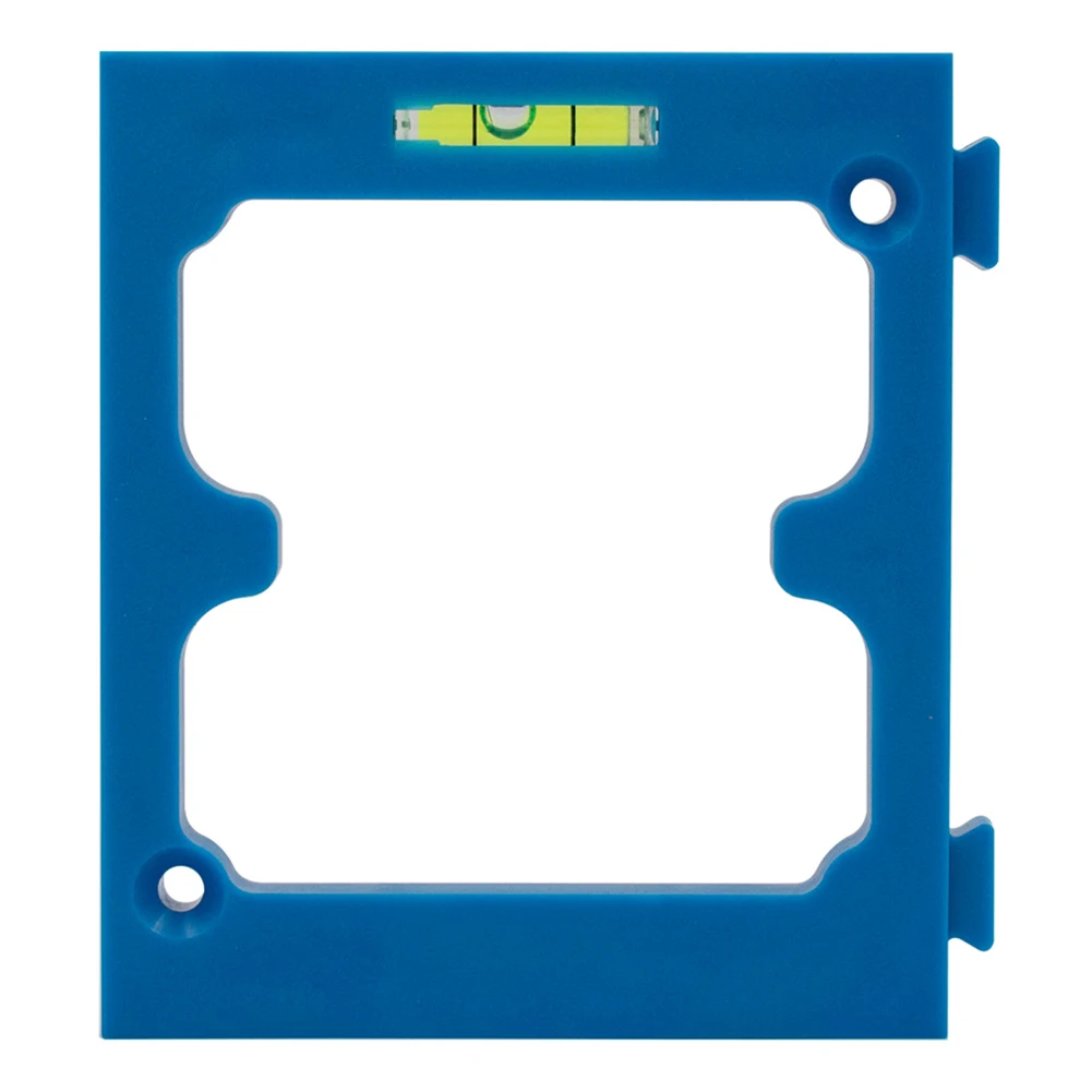 86mm Interlocking Hole Template for Standard 86 Junction Boxes - Lightweight ABS Material for Home and Commercial Installations