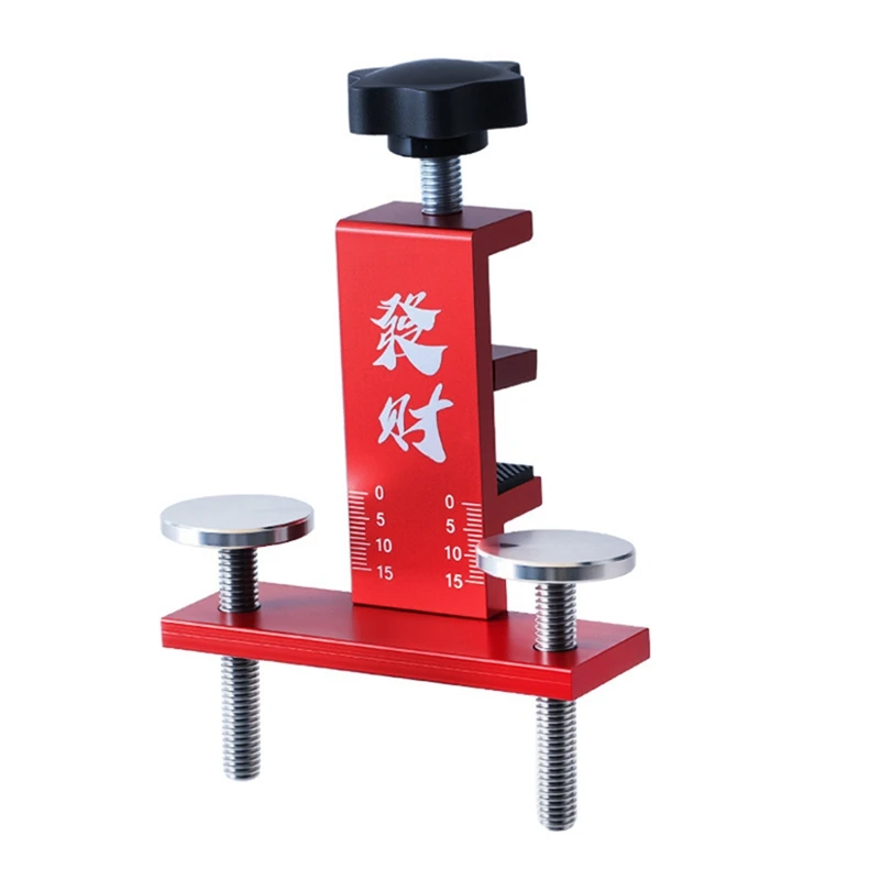 

HOT! Woodworking Cabinet Door Installation Positioning Clip Adjustable Aluminum Cabinet Closet Door Clamp Woodworking Tools