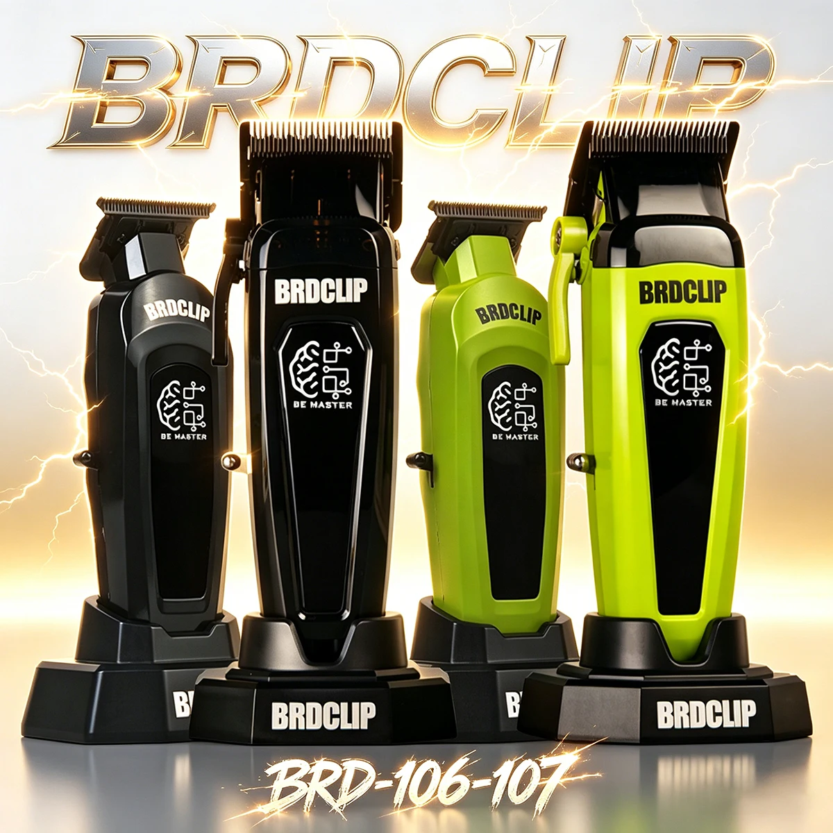 brdclip-プロフェッショナル電動バリカンヘアトリマー-106-107-dlc-フェードブレード-7500rpm-ベース充電付き理髪店マシン