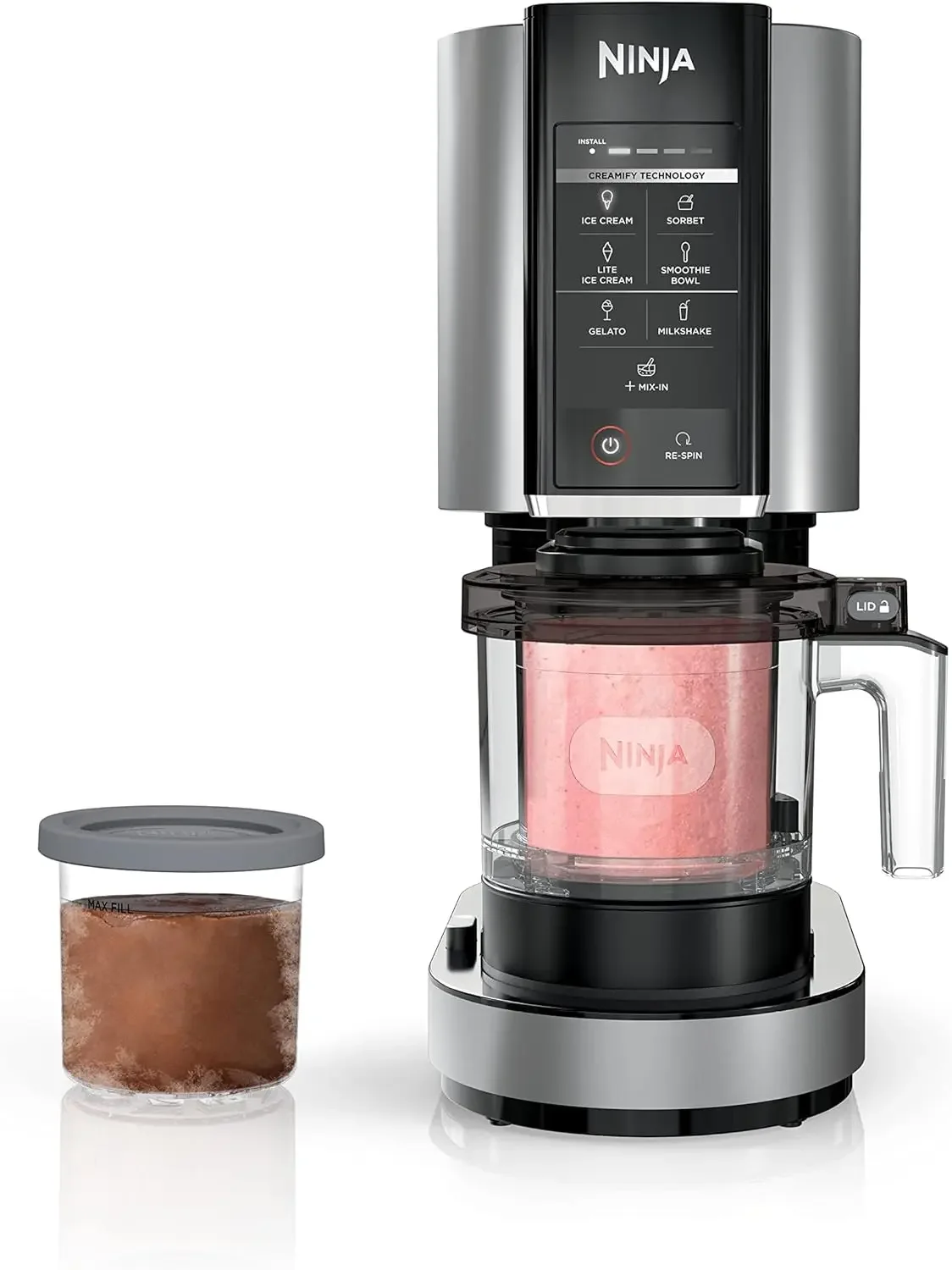 NEW CREAMi Ice Cream Maker, for Gelato, Mix-ins, Milkshakes, Sorbet, Smoothie Bowls & More, 7 One-Touch Programs