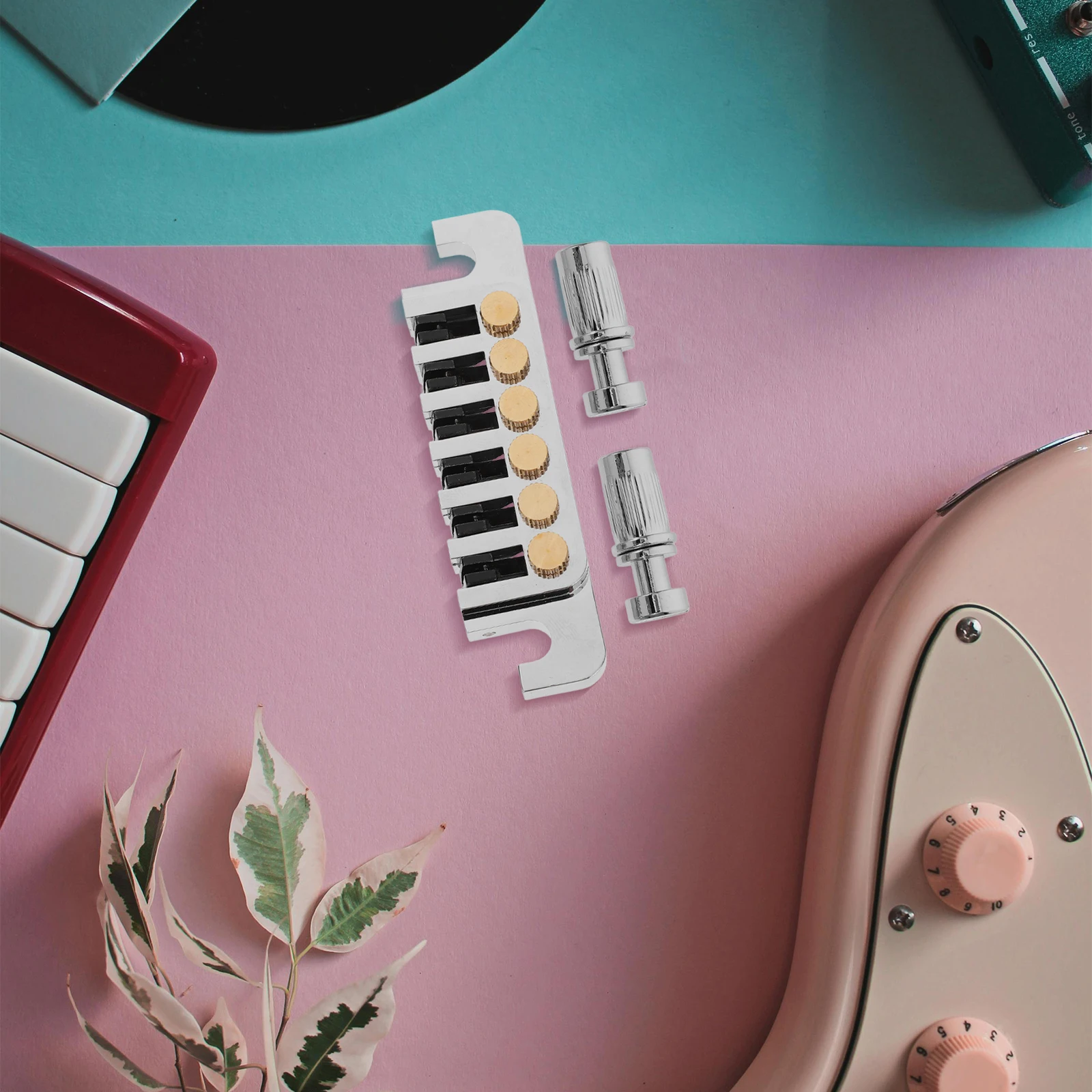 

Bridge Tailpiece Saddle Durable Guitar Bridges and Saddles Accesories Guitars Stop Parts Replacement