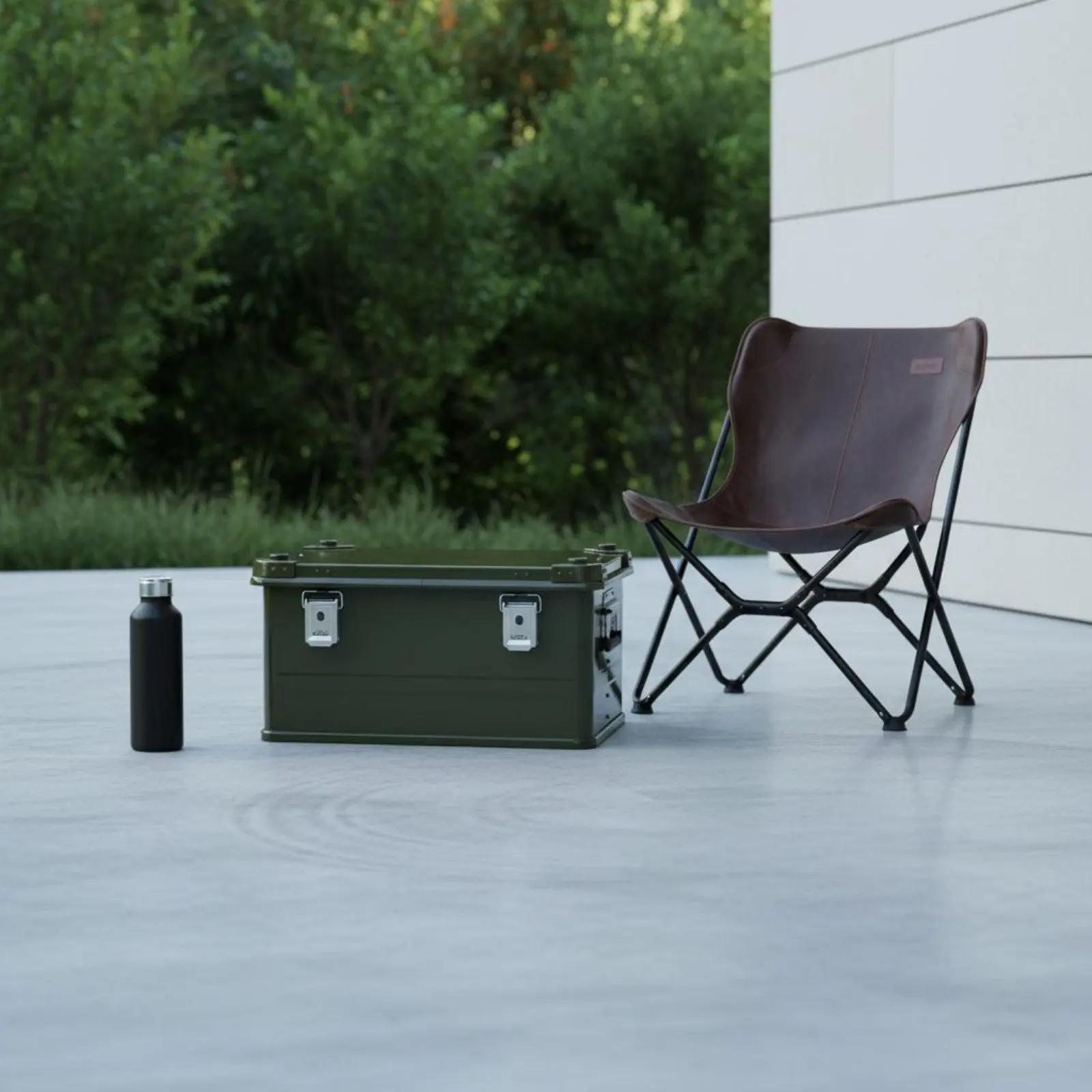 Aluminum Storage Box Multipurpose Car Trunk Organizer Box Car Trunk Storage Organizer Corrosion-Resistant for Campers, Travel