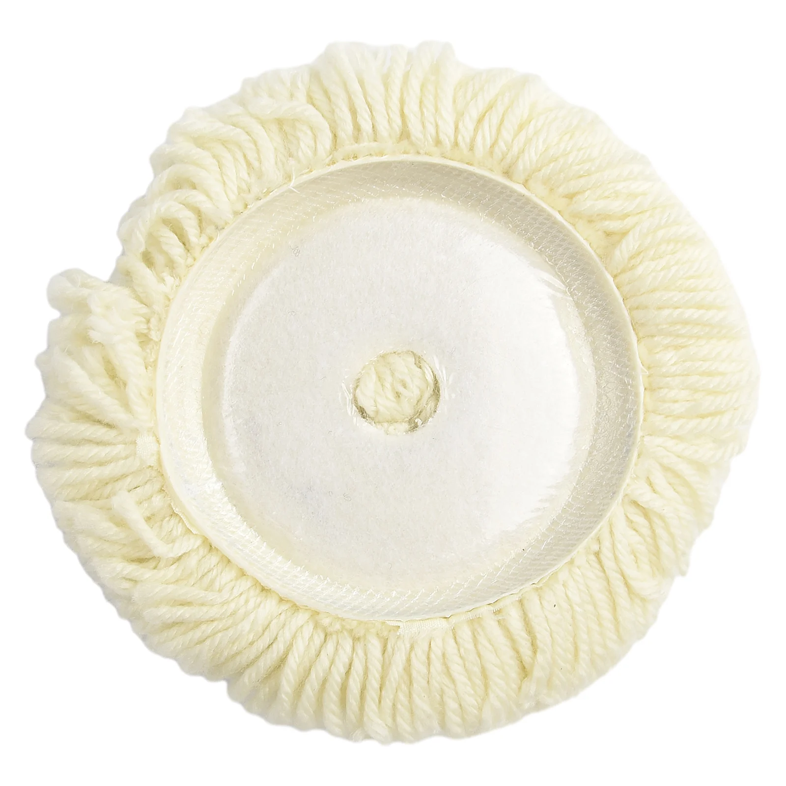 Wool Polishing Bonnet Pad 180mm for Vehicle and Furniture Applications Soft Material Improves Polishing Effect