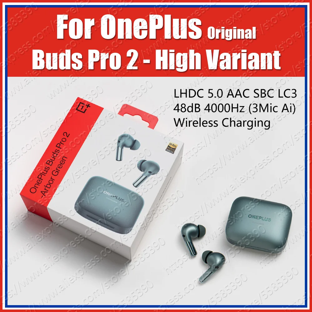 E507A LHDC Dynaudio OnePlus Buds Pro 2 TWS Smart ANC EarBuds Wireless Charging Bluetooth Earphones Dual Dynamic Sports Headset