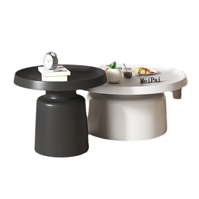 

Высококачественный креативный журнальный столик в скандинавском стиле для гостиной, универсальный светильник, роскошный современный простой круглый прикроватный столик в стиле ваби-саби 2024