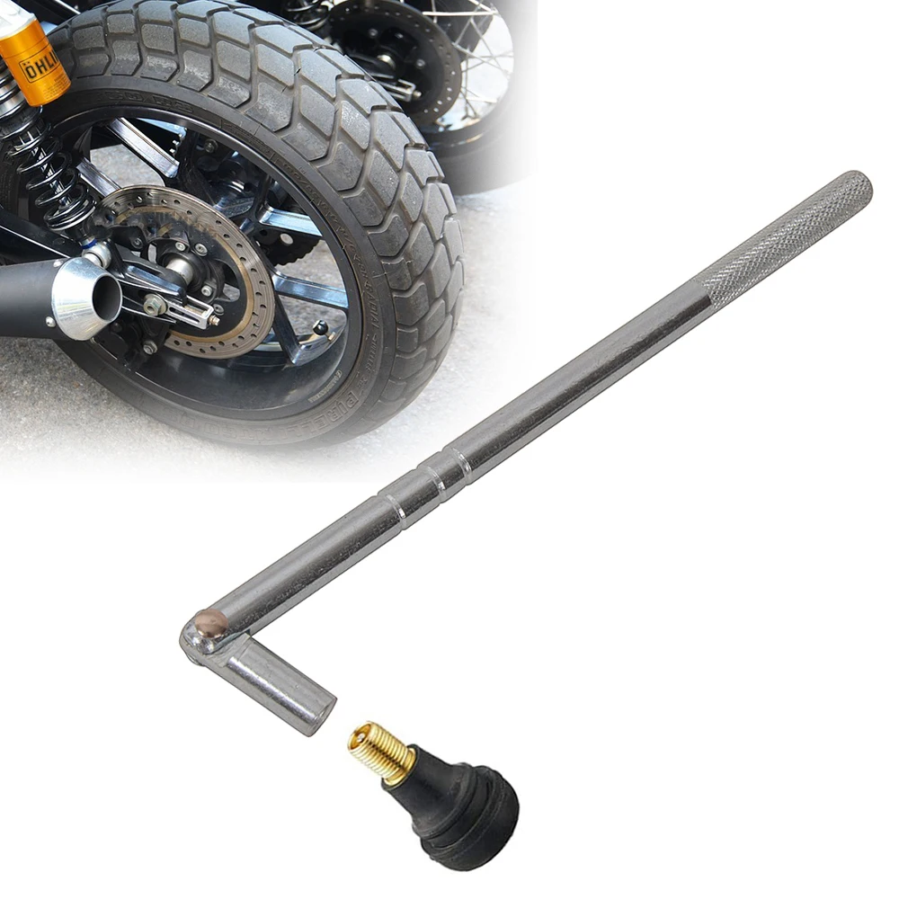 

Steel Car Truck Tyre Tire Valve Stem Puller Remover Repair Install Tool Kit For Motorcycle Tubeless Tires Repair