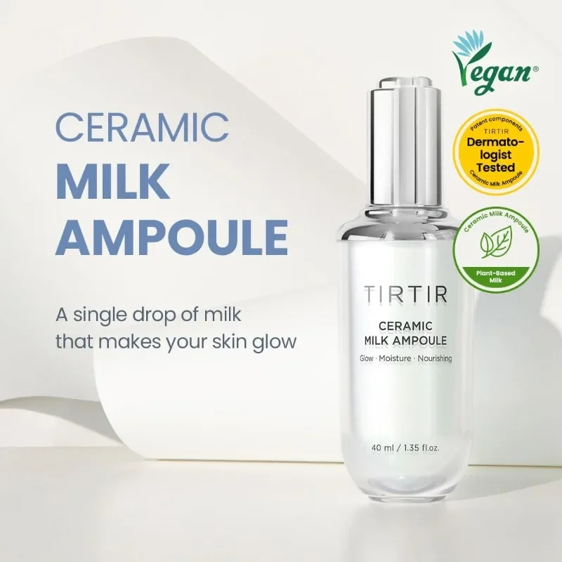 Primer Rich Moisturizing Nourishing Ceramics Milk Ampoule Glow Revitalizing Makeup Base