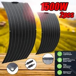 W3000wsolar panel1000w2000w Solar hoch effiziente tragbare Power Bank flexible Aufladung Outdoor-Solarzellen für zu Hause/Camping