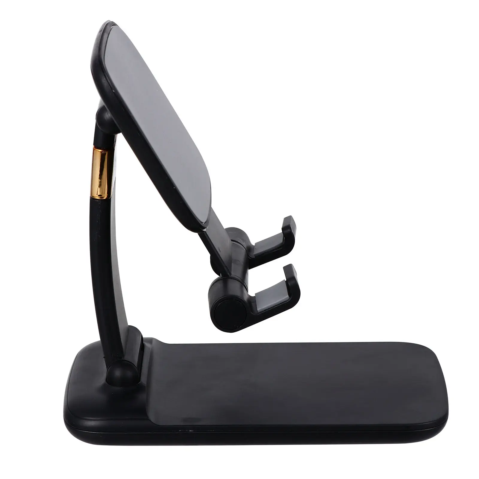 Portable Desktop Cell Phone Stand Adjustable Phone Holder Foldable Stable Design Perfect View Hands-Free Anti-Slip Desk Dock