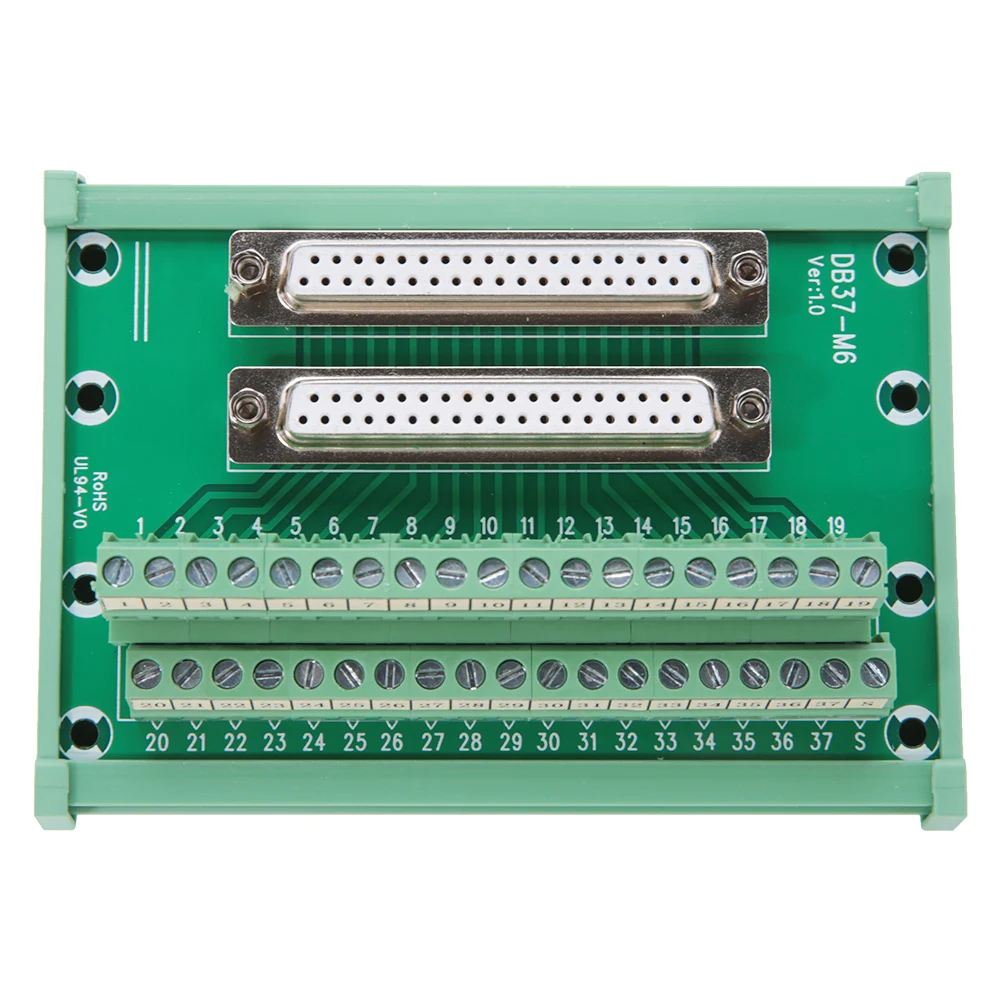DB37-M6 Din Rail Te…