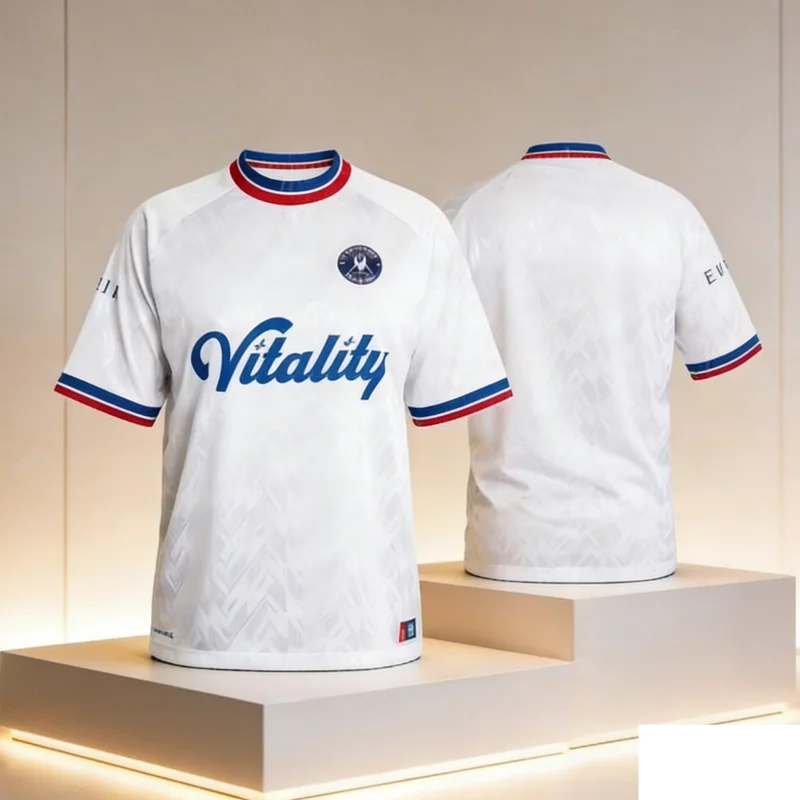 

Футболка Pro Vitality CS2 2026 Major Jersey, летняя, дышащая, спортивная, повседневная, для мужчин, женщин, всей семьи и детей