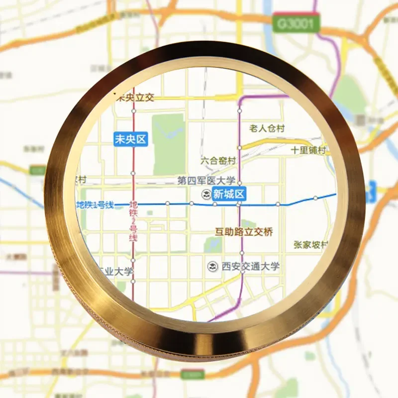 3.5X Magnifying Glass 100mm Large Lens Table Stand Loupe Metal Frame Desktop Map Newspaper Reading Magnifier