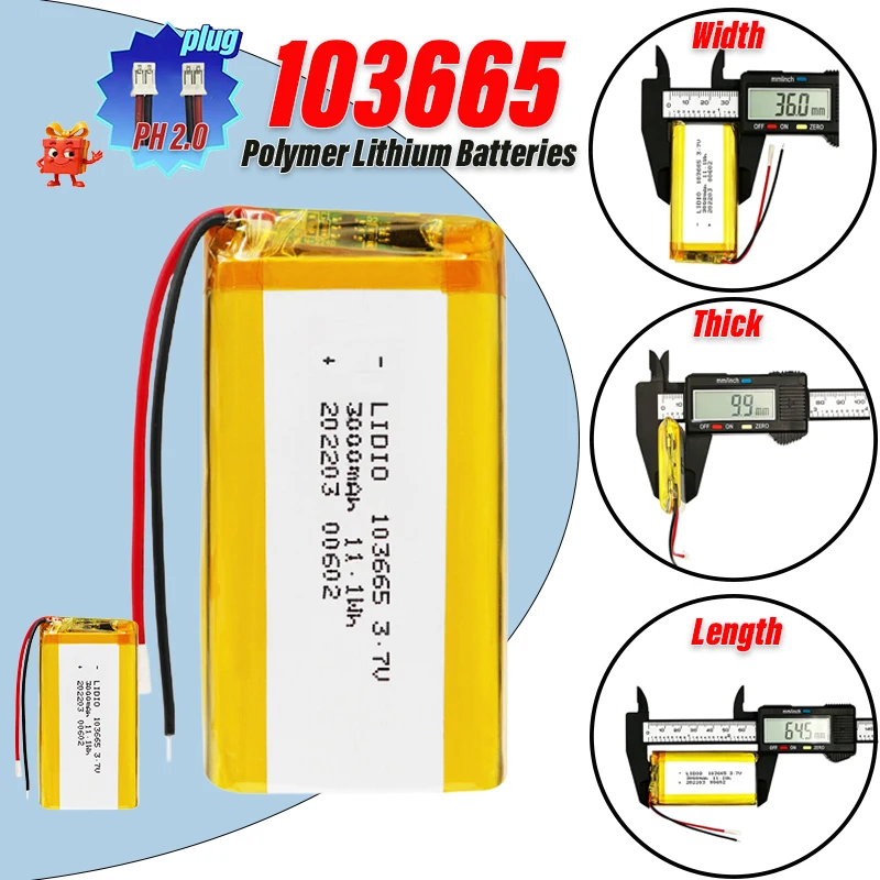 103665 Lipo Battery…