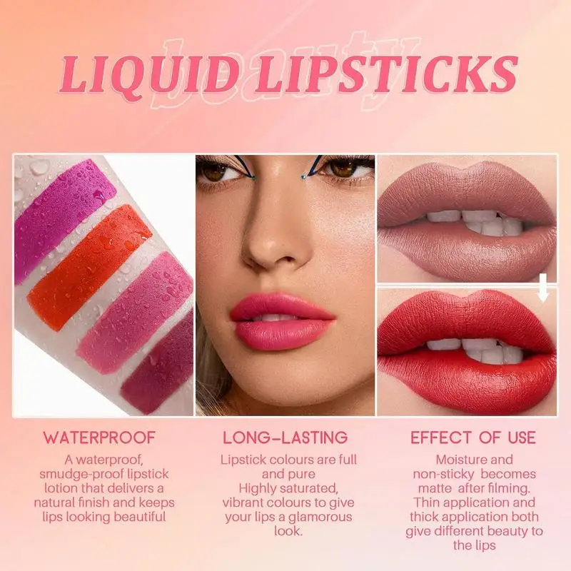 Lip Gloss Tinted Moisturizing Lip Gloss Non-Stick Waterproof Hydrating Lip Oil Natural Lip and Cheek Tint for Girls Adults