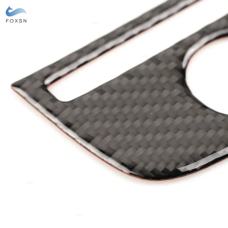 

3pcs Car Interior Rear Air Conditioning Outlet Vent Frame Stickers Trim For Audi A3 S3 RS3 8V 2013-2019 Soft Carbon Fiber
