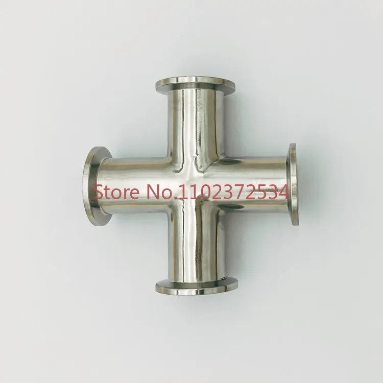 KF vacuum cross 304 stainless steel quick fit 16 flange 25 joint 40 pipe fittings 50 tee fittings non-standard customized 0